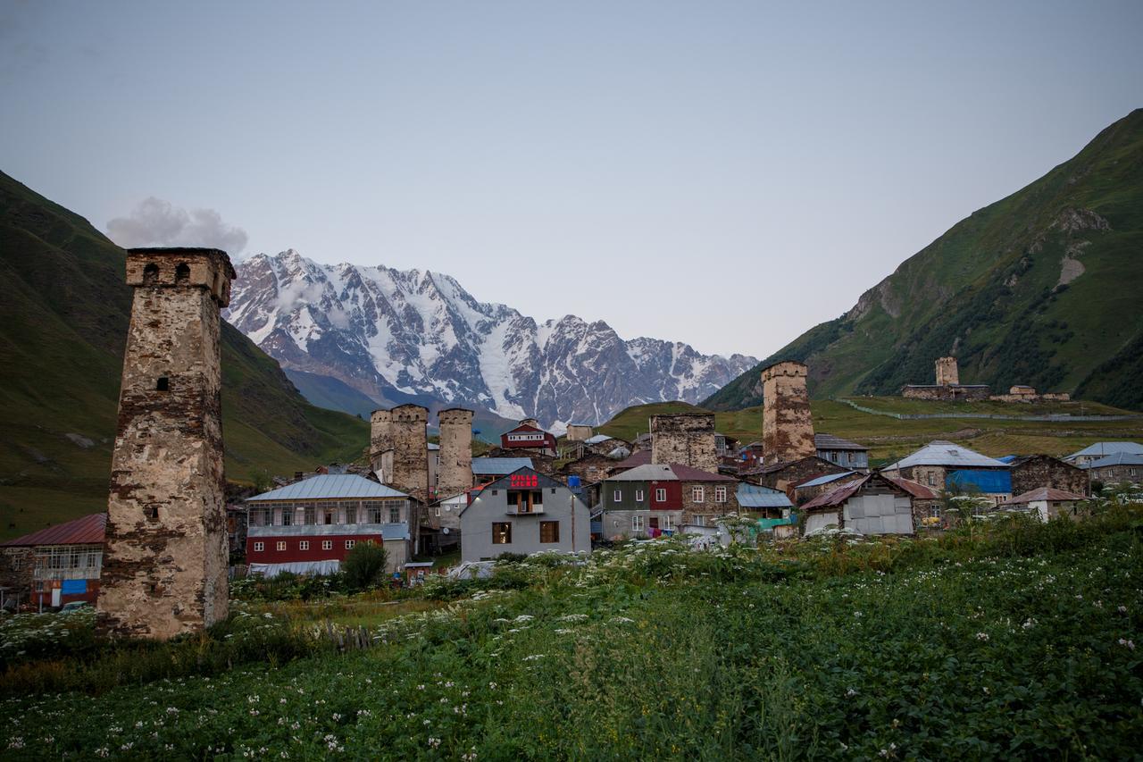 Hotel Mshvidoba Ušguli Exteriér fotografie